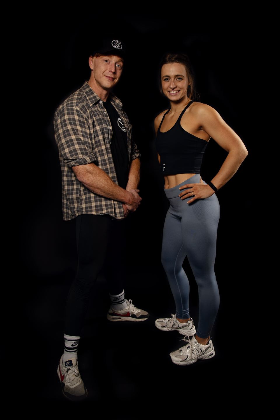 Fotoshoot van een klant van Mind Over Muscle in de studio